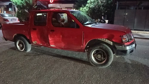 Ordu'da dur ihtarına uymayan kamyonet sürücüsü polis kovalaması sonucu yakalandı