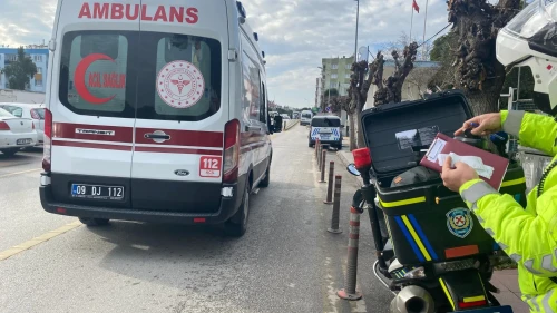 Aydın’da trafik kazasında bir kişi yaralandı