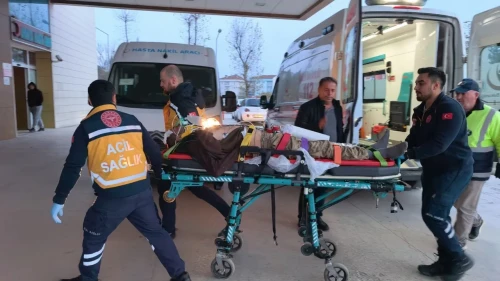 Bursa’nın İnegöl ilçesinde kontrolden çıkan minibüs şarampole yuvarlandı: 1 yaralı