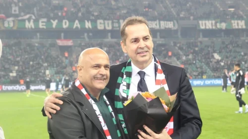 Kocaelispor ve Antalyaspor başkanları maç öncesi dostluk mesajı verdi