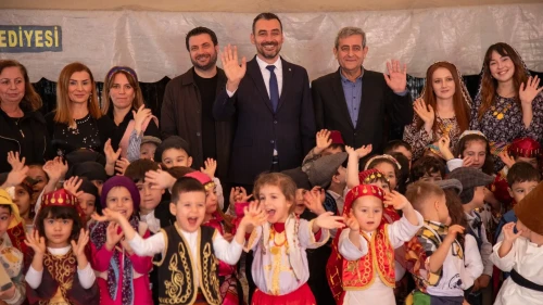 Manavgat'ta Side Kreş ve Gündüz Bakımevi'nde yerli malı haftası etkinliği düzenlendi