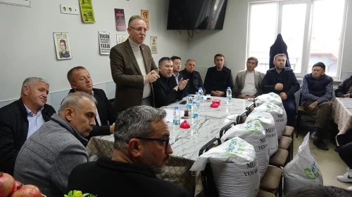 Tavşanlı’da üreticilere tohum ve gübre desteği sağlandı