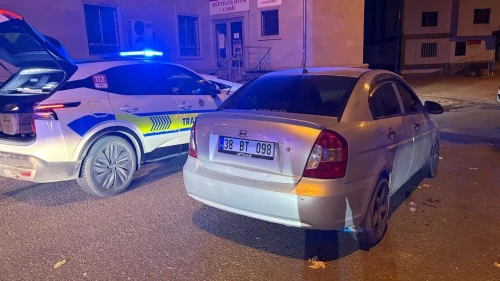 Kayseri’de polis ekiplerini uğraştıran şahıs yakalanarak ceza aldı