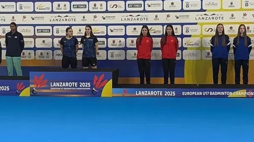 Eskişehirli ikizler Avrupa U17 Şampiyonası'nda bronz madalya kazandı