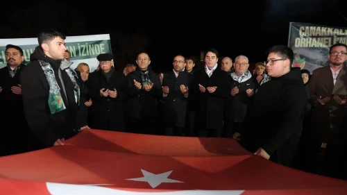 Çanakkale'de en çok şehit veren ilçe Orhaneli'nin torunları Sarıkamış Şehitlerini andı