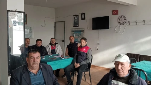 Kırklareli'nde köy köy gezerek tarımsal üretim planlaması ve yeni destekleme modeli anlatılıyor
