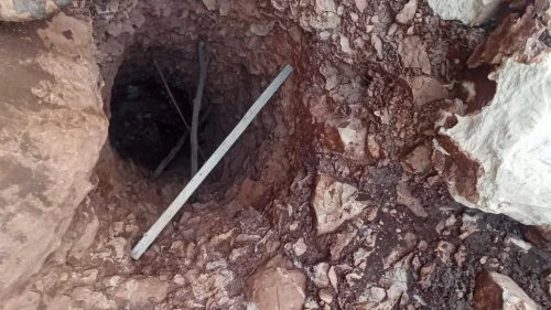 Gaziantep'te kaçak kazı yapan 4 şahıs jandarma tarafından suçüstü yakalandı