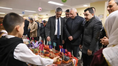Bayburt’ta yerli ve milli ürünlerin sergilendiği program düzenlendi