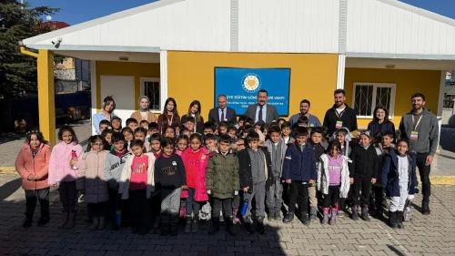 Van’da TEGV’in öğrenim biriminde çocukların eğitimi için çalışmalar devam ediyor