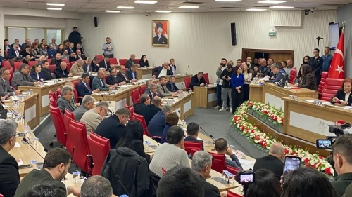 Aydın'da polis meclis toplantılarının güvenliği için yoğun önlemler alıyor