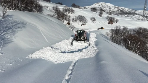 Tunceli'de 267 köy yolu ulaşıma açıldı