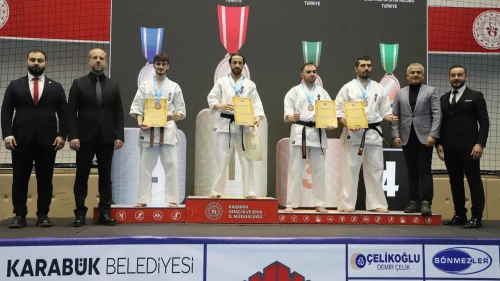 Karabük'te Türkiye Kyokushin Karate Şampiyonası sona erdi