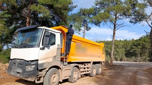 Bodrum'da inşaat atığı dökenlere 418 bin lira ceza kesildi