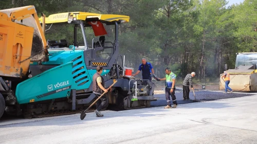 Muğla Büyükşehir Belediyesi Fethiye-Ölüdeniz güzergâhında 328 milyon TL'lik yol çalışması yapıyor