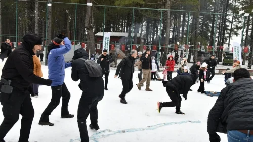 Osmaniye’de ilk kez Zorkun Yaylası’nda kar festivali düzenlendi