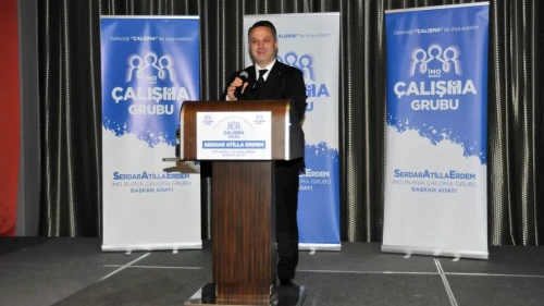 Bursa'da İMO başkan adayı Erdem proje ve yönetim hedeflerini açıkladı