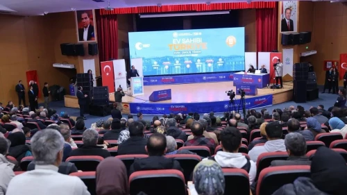 Bingöl’de TOKİ sosyal konutların kurası çekildi