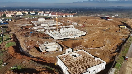 Düzce'de içme suyu arıtma tesisi inşaatı hızla ilerliyor