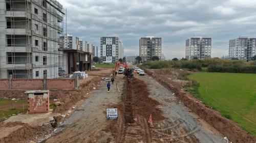 Efeler'de 4 milyon liralık altyapı çalışması ile Zeybek Mahallesi'nin kanalizasyon hattı yenileniyor