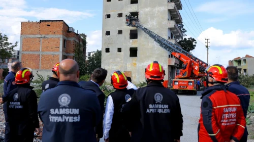 Samsun itfaiyesi 2025 yılında 5 bin 119 can kurtardı