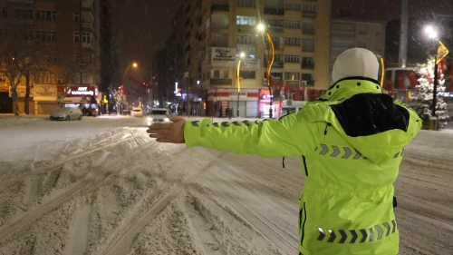 Elazığ’da 2026’nın ilk saatlerinde trafik denetimi gerçekleştirildi