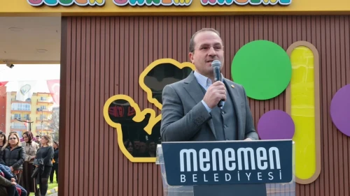 Menemen’de bebek bakım kabinleri törenle hizmete açıldı