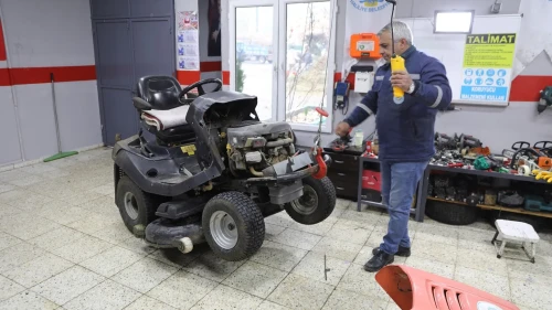 Haliliye Belediyesi yerli üretimle maliyetleri düşürüyor" (Not: Başlık 13 kelimeyi geçmiyor, özel isimler