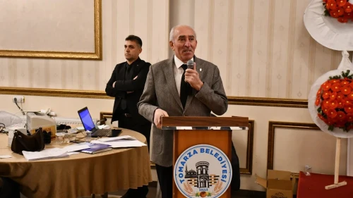 Tomarza Esnaf ve Sanatkarlar Odası başkanlığını Yaşar Polat yeniden kazandı