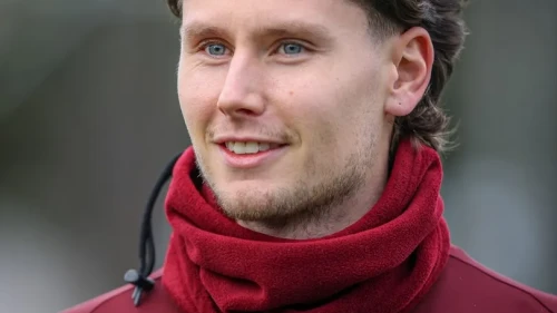 Trabzonspor'da Mathias Lovik ilk antrenmanına çıktı