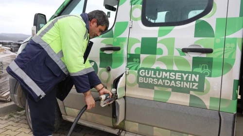 Bursa Büyükşehir Belediyesi araçların çevreci yakıtını kendisi üretmeye başladı