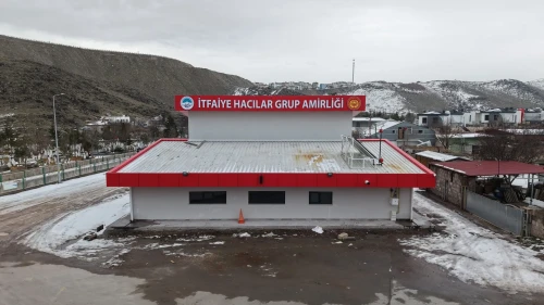 Kayseri’de yeni itfaiye grup amirliği binası açılışa hazırlanıyor