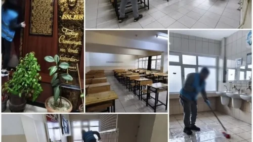 Bursa’da okulların ara tatil döneminde eğitime destek çalışmaları yapıldı