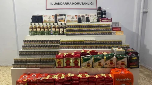 Şanlıurfa'da jandarma operasyonunda 9 bin 170 paket kaçak sigara ele geçirildi