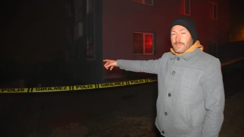 Kahramanmaraş’ta istinat duvarı çöktü binadakiler tahliye edildi