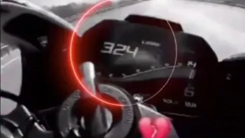 Hatay'da otobanda 324 km hız yapan motosikletli sürücü jandarma tarafından yakalandı