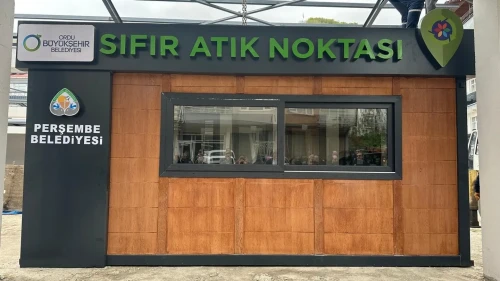 Ordu'da 19 ilçeye sıfır atık noktaları kuruldu