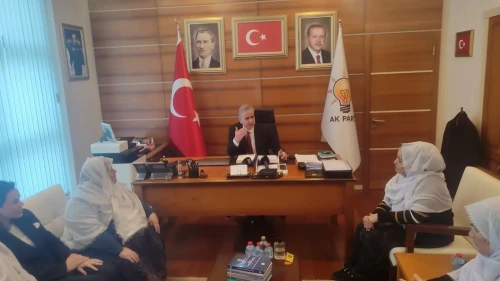 AK Parti Genel Başkan Yardımcısı Yalçın Mihalgazi Belediye Başkanı Güneş ile görüştü