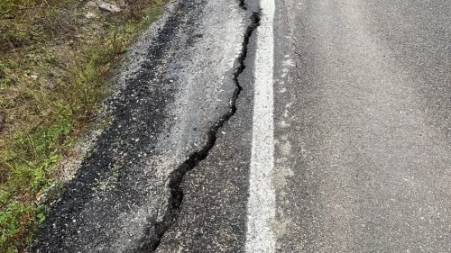 Kastamonu’nun Çatalzeytin ve Doğanyurt ilçelerinde yağışların ardından heyelanlar meydana geldi