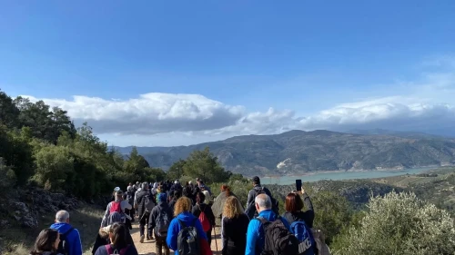 Aydın’da doğaseverler Arapapıştı Kanyonu’nda trekking etkinliğinde bir araya geldi
