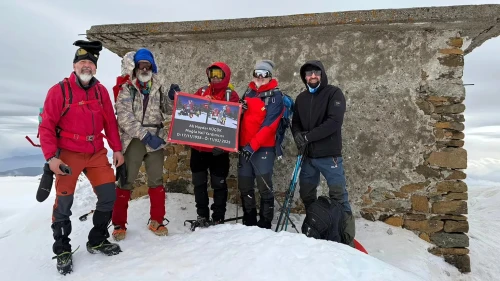 Muğla’da Ali Haydar Küçük’ün ölüm yıl dönümünde Sandras dağında anma tırmanışı gerçekleştirildi