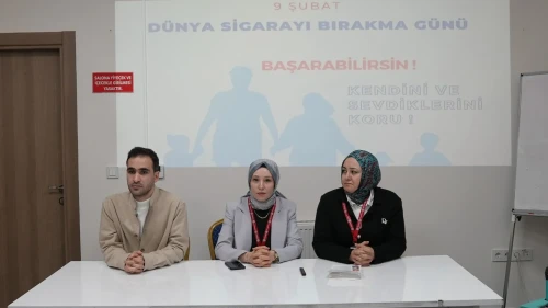 Elazığ'da sigaranın zararları ve bırakma yöntemleri anlatıldı