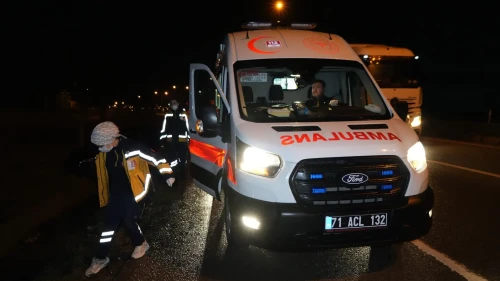Kırıkkale’de kontrolden çıkan otomobil şarampole devrildi, sürücü kayıplara karıştı