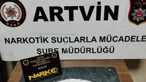 Artvin'de Sarp Sınır Kapısı’nda 1 milyon TL değerinde kokain ele geçirildi