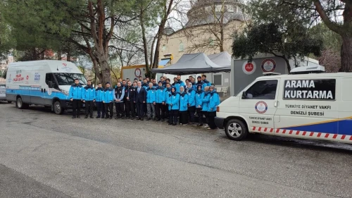 TDV Denizli arama kurtarma ekibi AFAD akreditasyonuyla güçleniyor