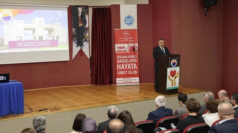 Sinop'ta Organ Bağışı Haftası kapsamında "Hayat Veren Karar" paneli düzenlendi