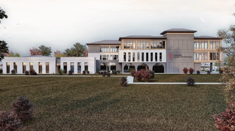 Sakarya'da 1 milyon kitaplı şehir kütüphanesi inşaatı başladı