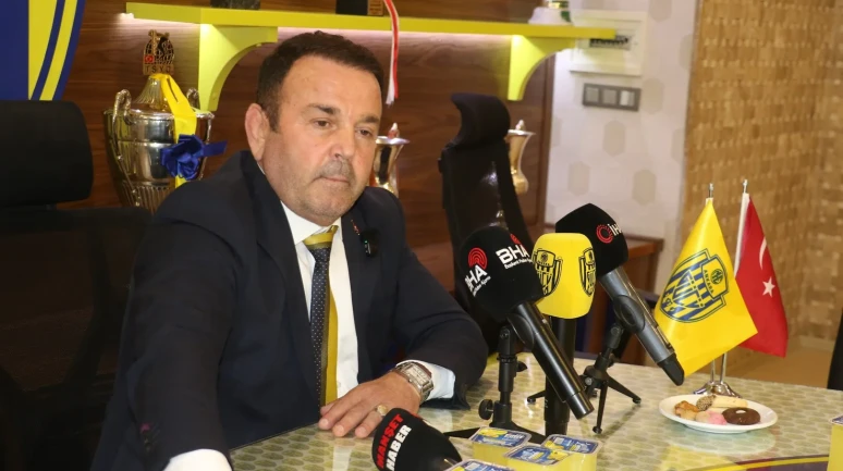 ankara'da MKE Ankaragücü başkanı Nuri Muhammet Yaman başarı için zaman ve birlik çağrısı