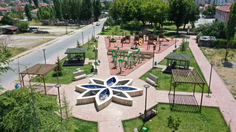 Kocasinan'da yeşil alan ve park sayısı artırılarak dünya standartlarının üzerine çıkıldı