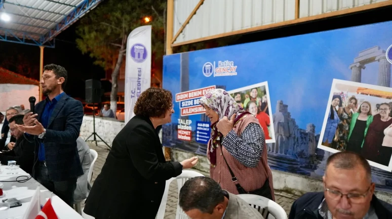 Didim Belediyesi mahalle buluşmaları kapsamında Balat'ta vatandaşlarla bir araya geldi