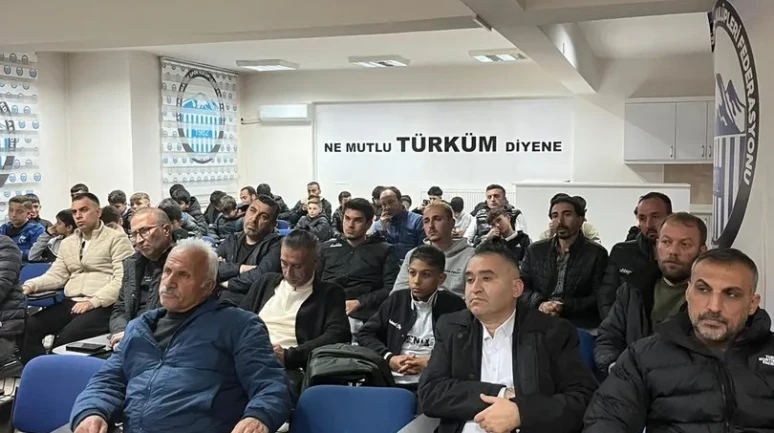 Kayseri U14 Ligi 2025-2026 sezonu fikstür çekimi tamamlandı ve 35 takım 4 grupta